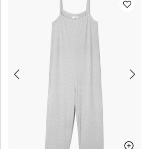 Storq Gray Maternity Studio Jumpsuit NWT
